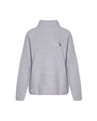 U.S. POLO ASSN. MAGLIA A COLLO ALTO IN MISTO LANA E CASHMERE